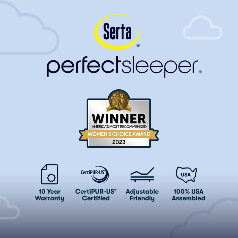 Serta Perfect Sleeper Midsummer Nights 11" Plush Euro Top Mattress